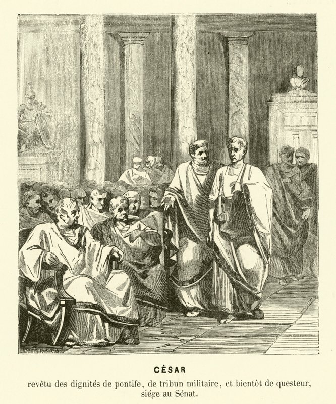 Julius Caesar Roma Senatosu