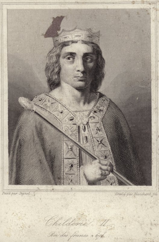 Avustralya Kralı II. Childeric by French School