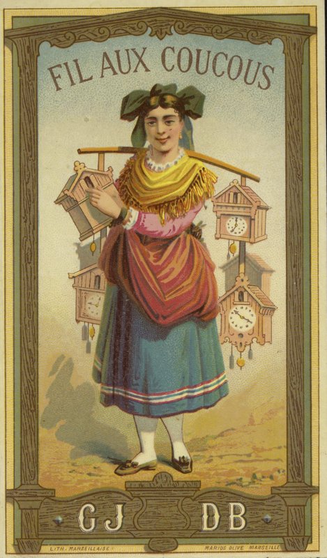 Guguklu iplik için etiket by French School