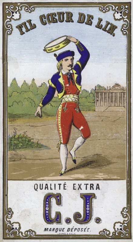 Keten Kalp İplik Etiketi by French School