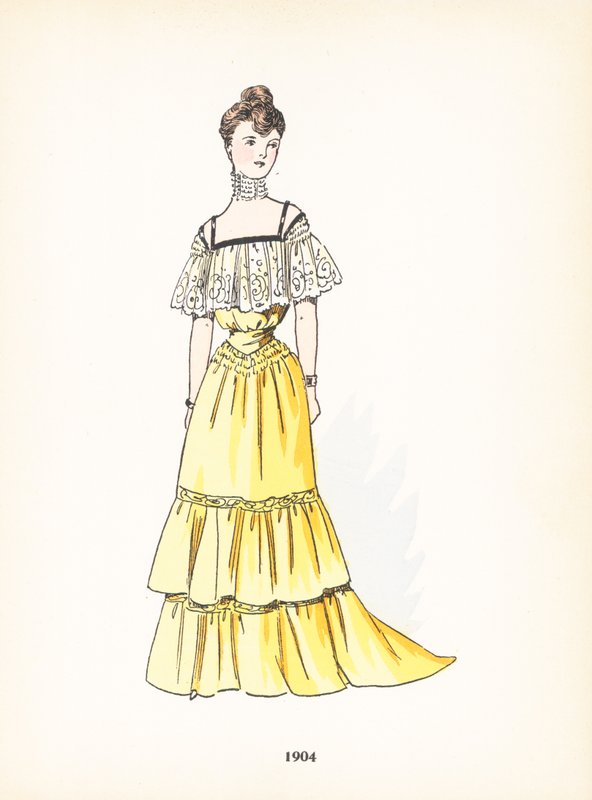 Bayan modası, 1904 by French School