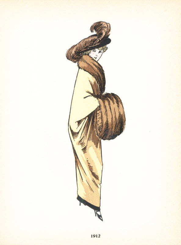 Bayan modası, 1912 by French School