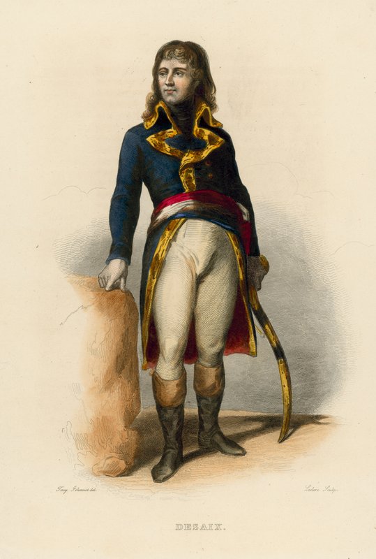 Le General Desaix (renkli gravür) by French School