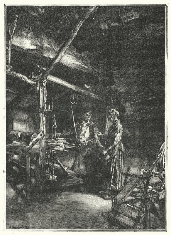 Dokumacı (gravür) by French School