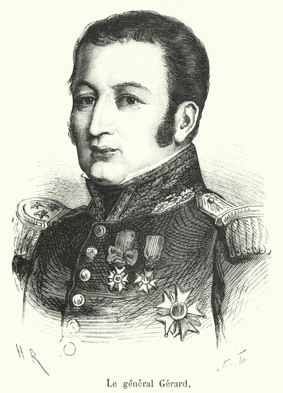 Le general Gerard (gravür) by French School
