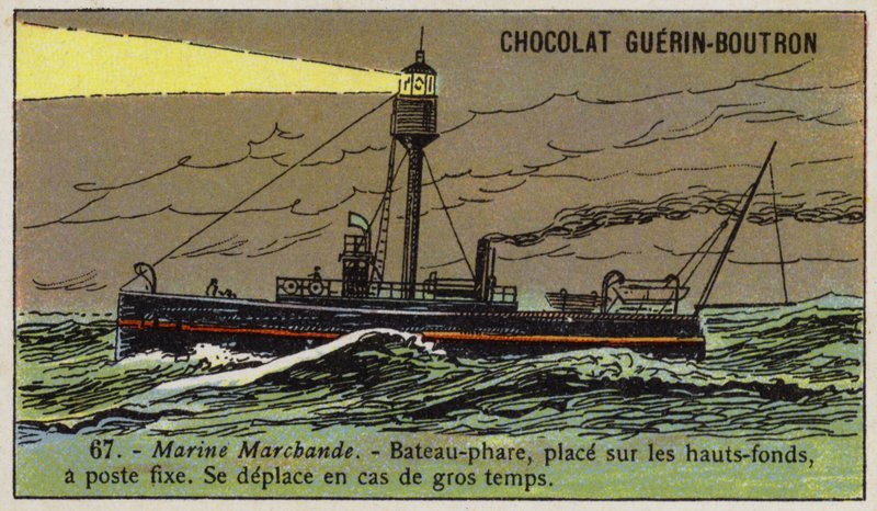 Deniz Feneri (kromolitho) by French School