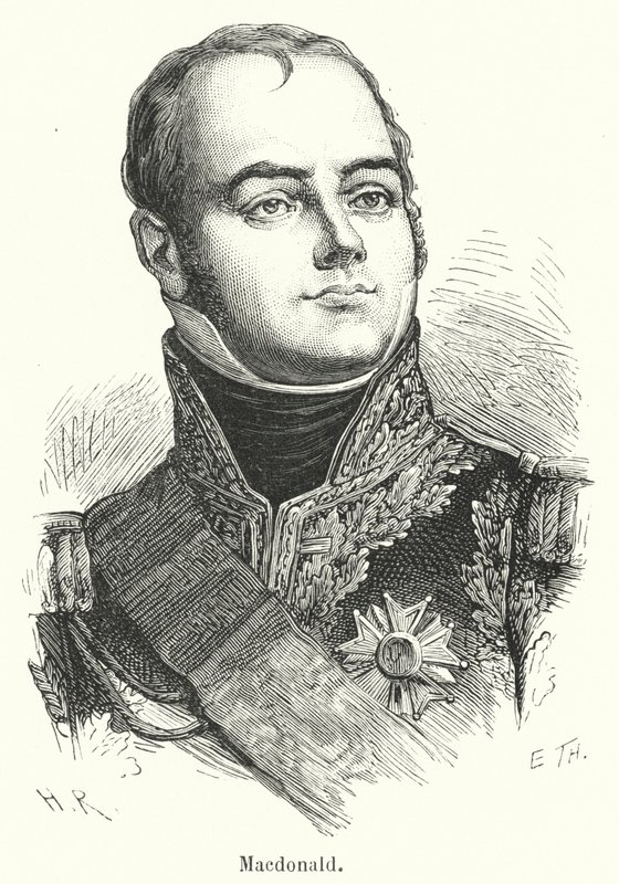 Macdonald (gravür) by French School