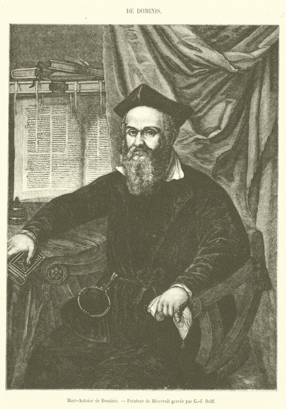 Marc-Antoine de Dominis (gravür) by French School