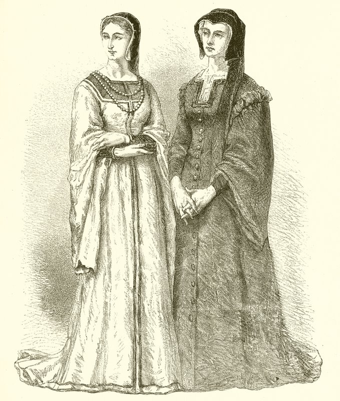 Margaret de Valois ve Louise de Savoie by French School