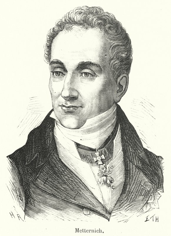 Metternich by French School