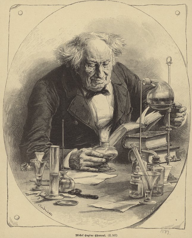 Michel Eugene Chevreul by French School