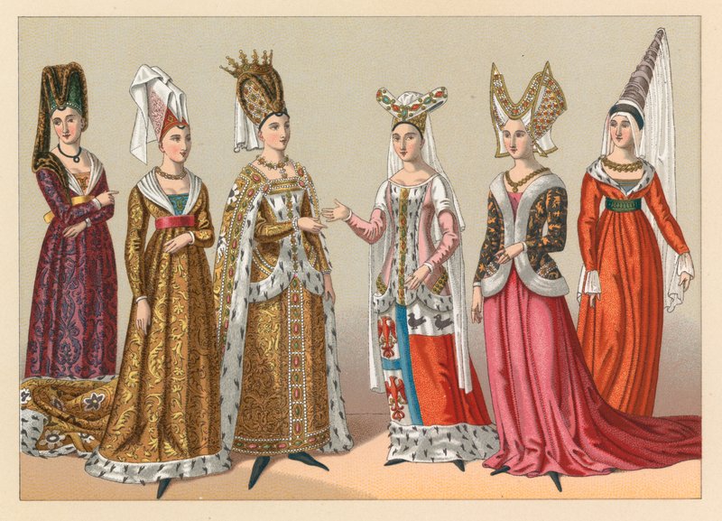 Orta Çağ Kostümü by French School