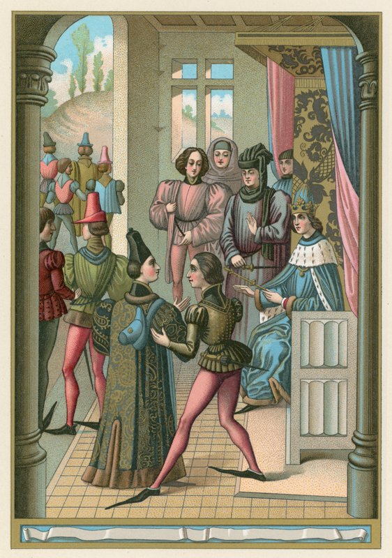 Orta Çağ Kostümü by French School
