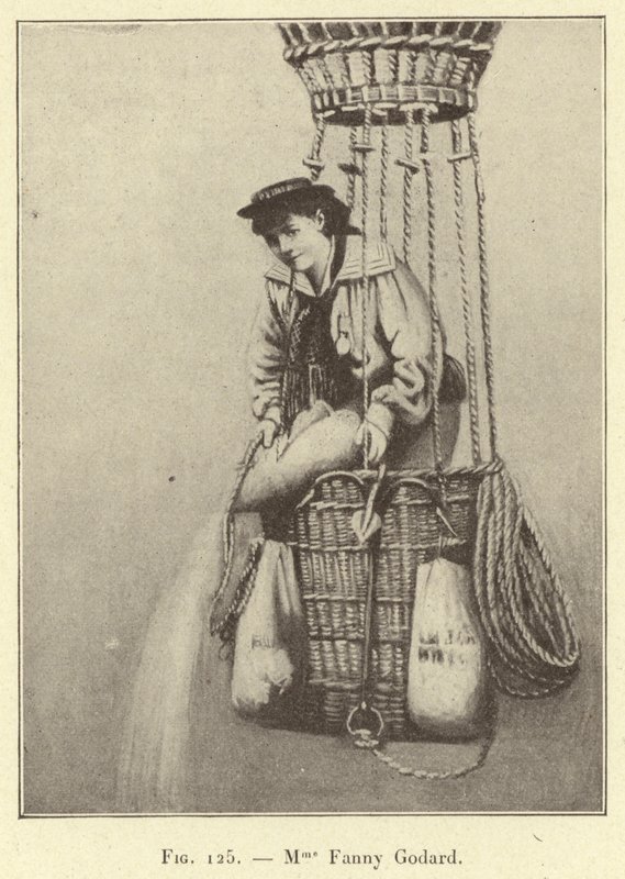 Madam Fanny Godard (gravür) by French School