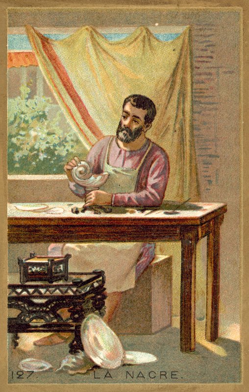 Sedef (chromolitho) by French School
