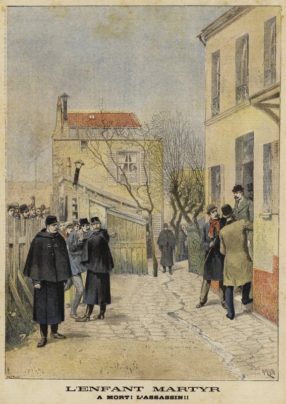 Küçük bir çocuğun öldürülmesi, Fransa, 1897 by French School