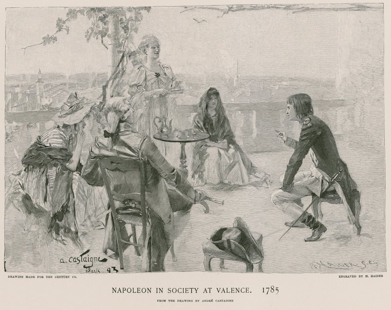 Valence'de Toplumda Napolyon by French School