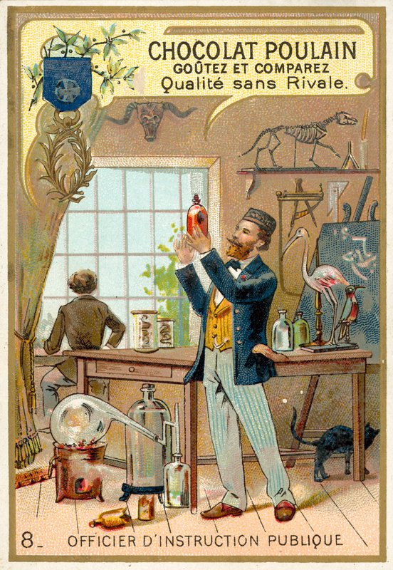 Talimat Kamu Görevlisi (chromolitho) by French School