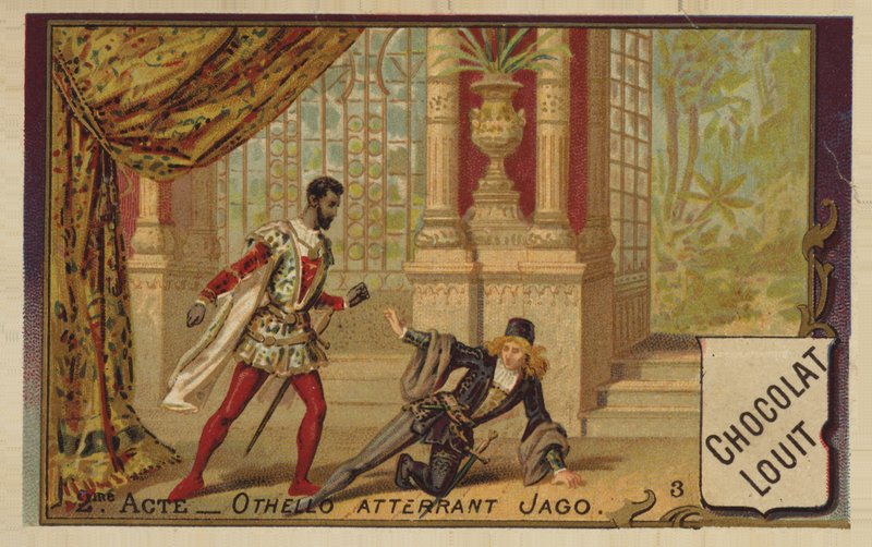 Othello ve Iago by French School