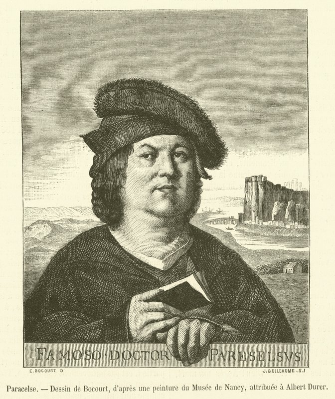 Paracelse (gravür) by French School