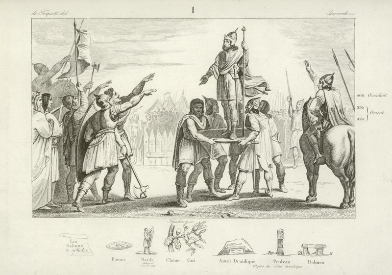 Frankların Kralı Pharamond by French School