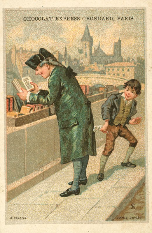 Yankesici (kromolitho) by French School