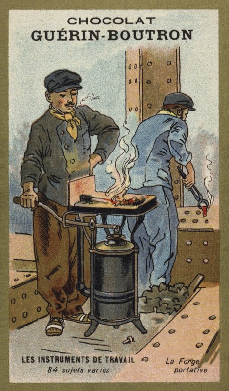 Taşınabilir demirhane by French School