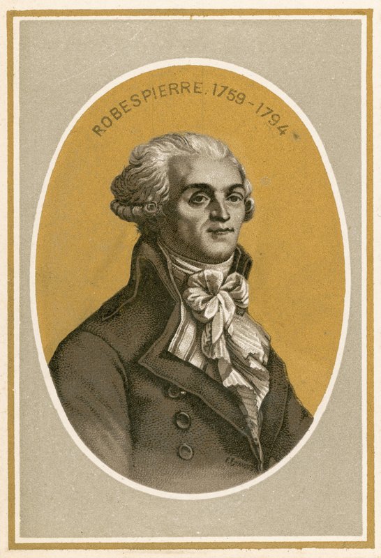 Robespierre by French School