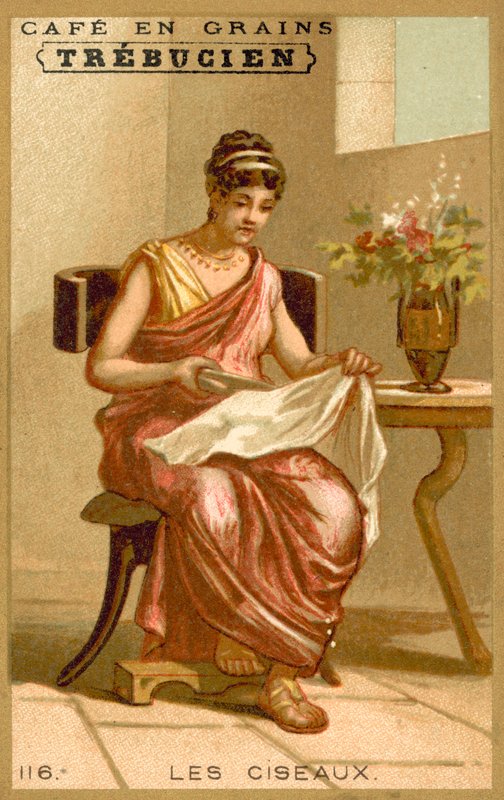 Makas (kromolitho) by French School