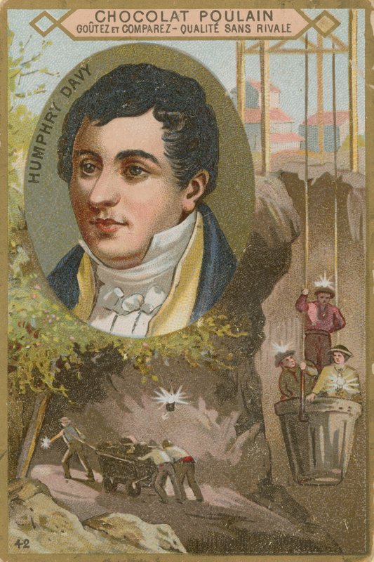 Sör Humphry Davy by French School