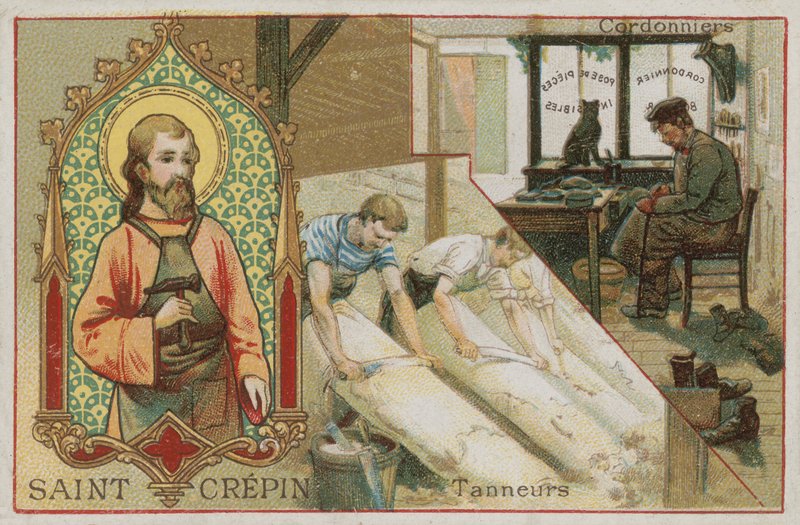 St Crispin, ayakkabıcılar ve tabakçılar by French School