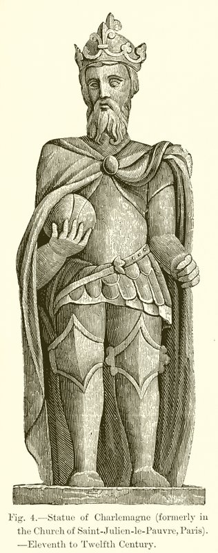 Şarlman Heykeli by French School