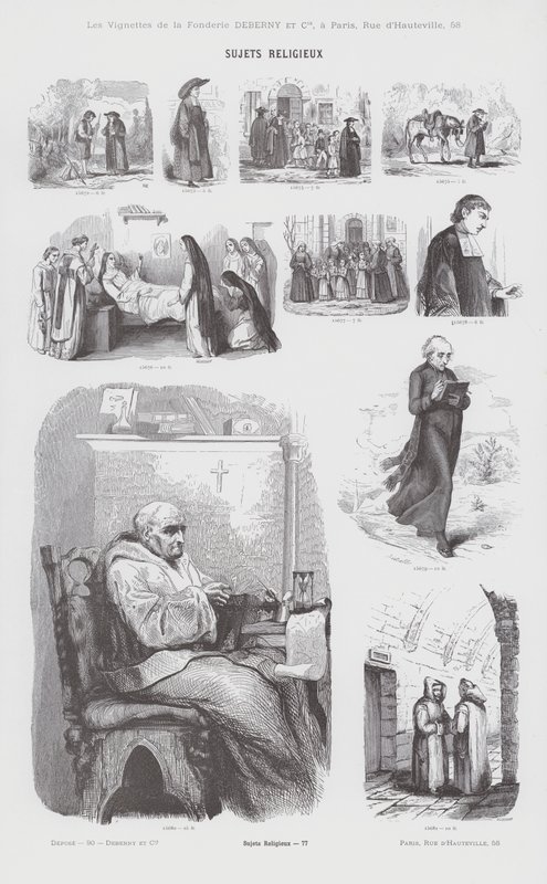 Dini Konular (gravür) by French School