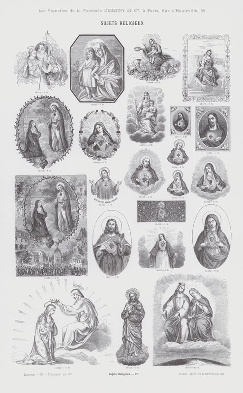 Dini Konular (gravür) by French School