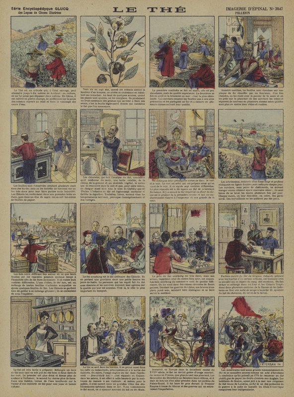 Çay (renkli taş) by French School