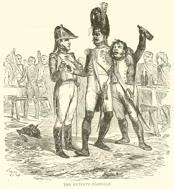 Entente Cordiale (gravür) by French School