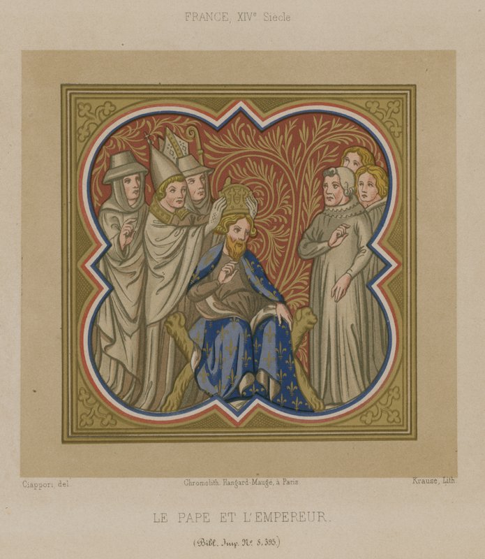 Papa ve İmparator by French School