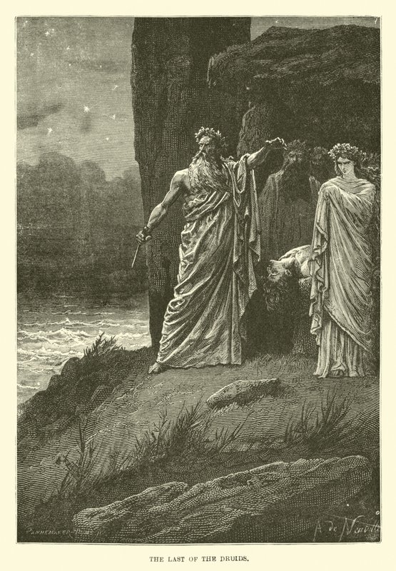 Druidlerin sonuncusu by French School