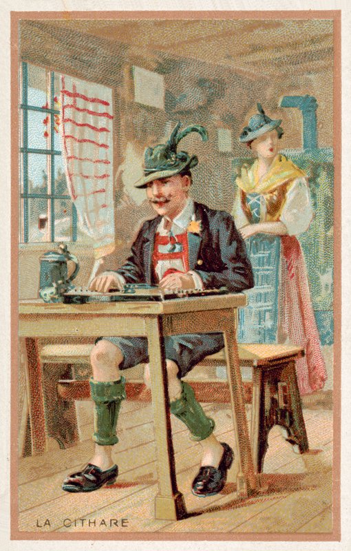 Kanun (chromolitho) by French School