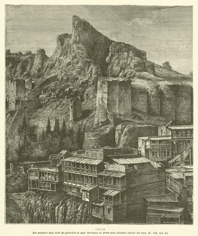 Tiflis (gravür) by French School