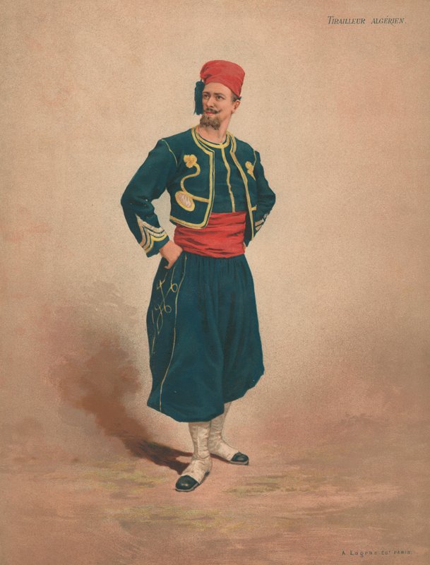 Cezayir Tirailleur by French School