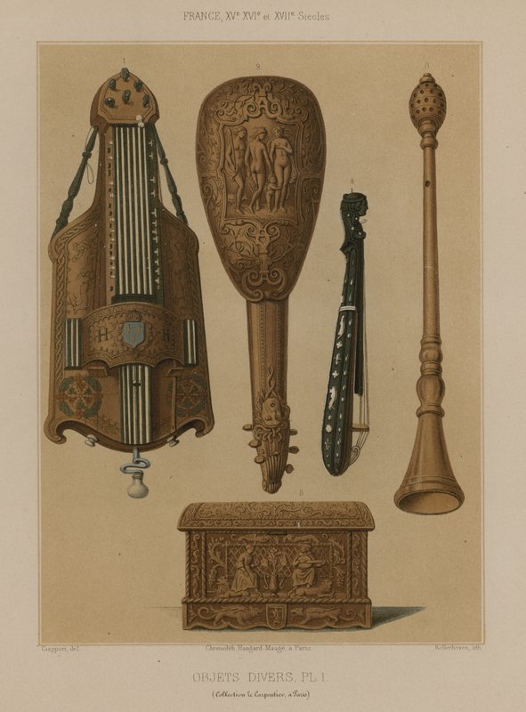 çeşitli nesneler by French School