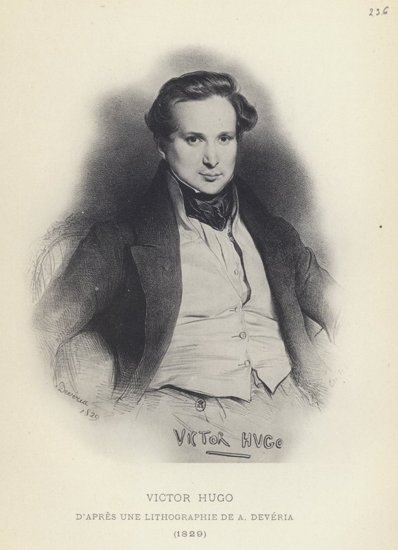 Victor Hugo (taş) by French School