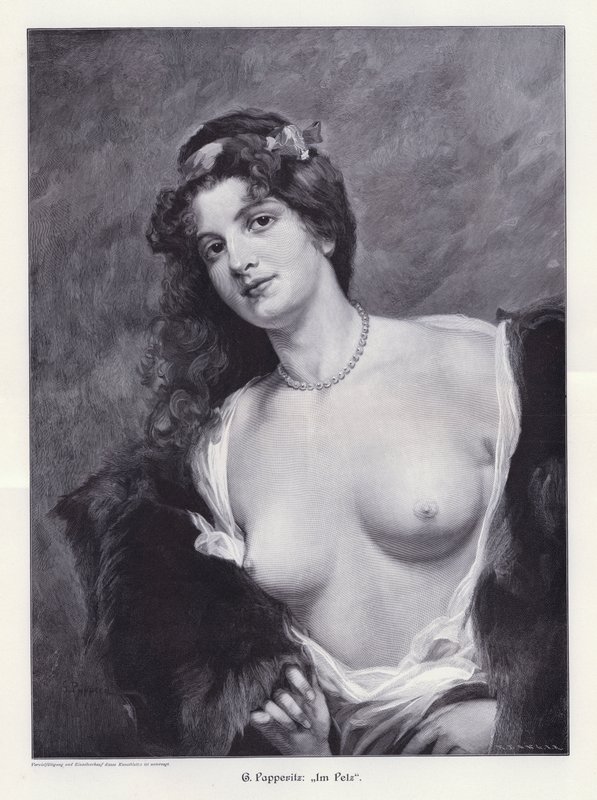 Kürklü (gravür) by Friedrich Georg Papperitz