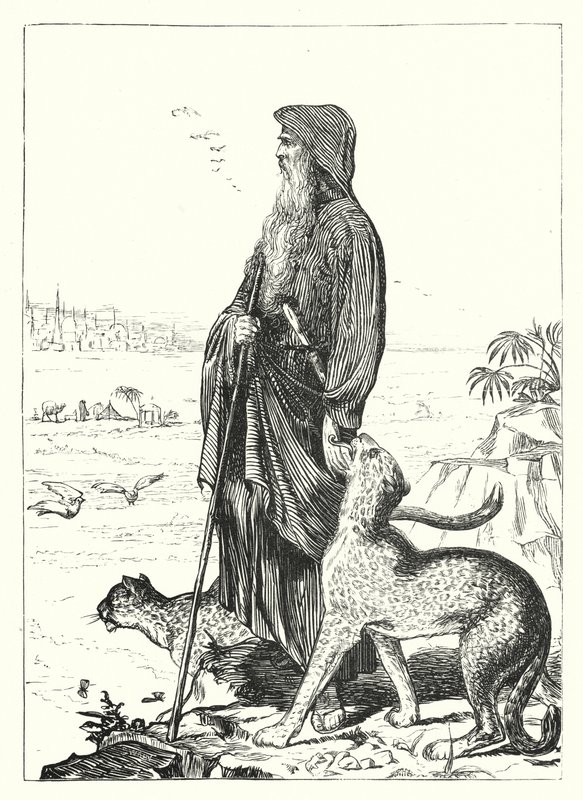 Aziz Vitus Efsanesi (gravür) by Fritz Eltze