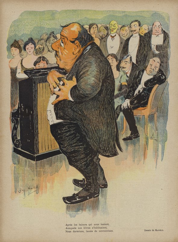 Le Rire için İllüstrasyon by G. Kadell