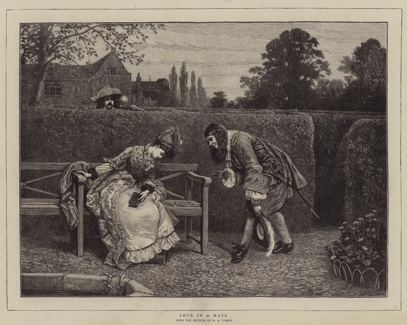 Bir Labirentte Aşk by George Adolphus Storey