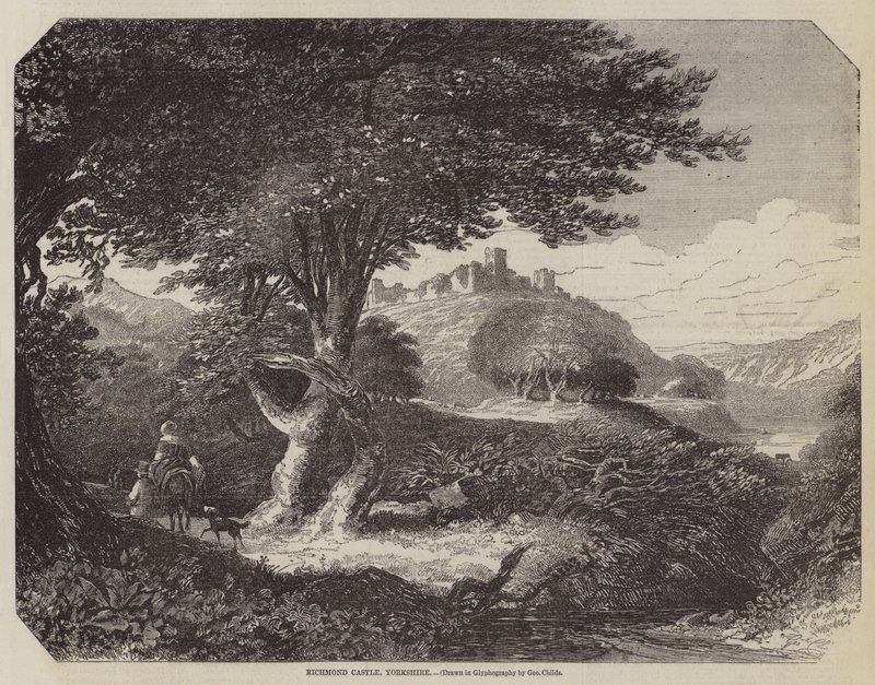 ರಿಚ್ಮಂಡ್ ಕ್ಯಾಸಲ್, ಯಾರ್ಕ್‌ಷೈರ್ ಟರ್ಕ್ by George Childs