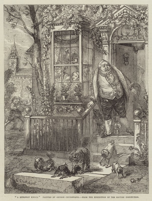 Kaçak Vuruş by George Cruikshank