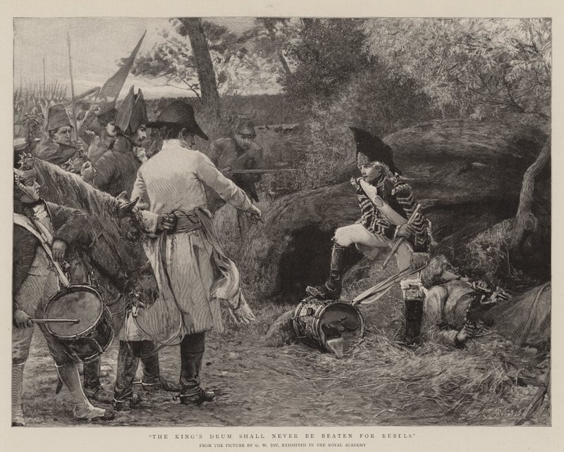 Kralın Davulu Asiler için asla dövülmez by George William Joy